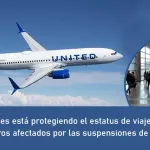 United Airlines está protegiendo el estado de Pasajero frecuente para los viajeros afectados por la suspensión de vuelos a Israel.